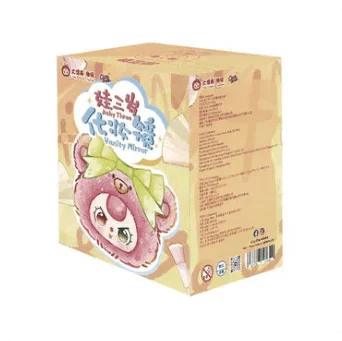 Baby Three Vanity Mirror Series Plush Dolls. Blind Box - POPBOXSS