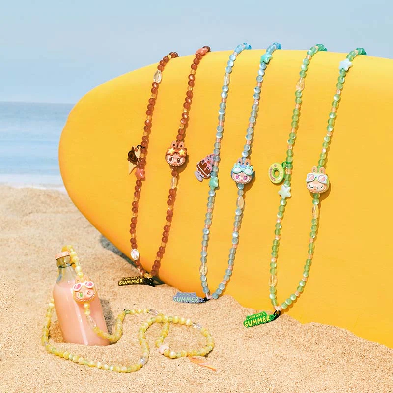 the monster LABUBU Jump Into Summer Series Charm Blind Box - POPBOXSS