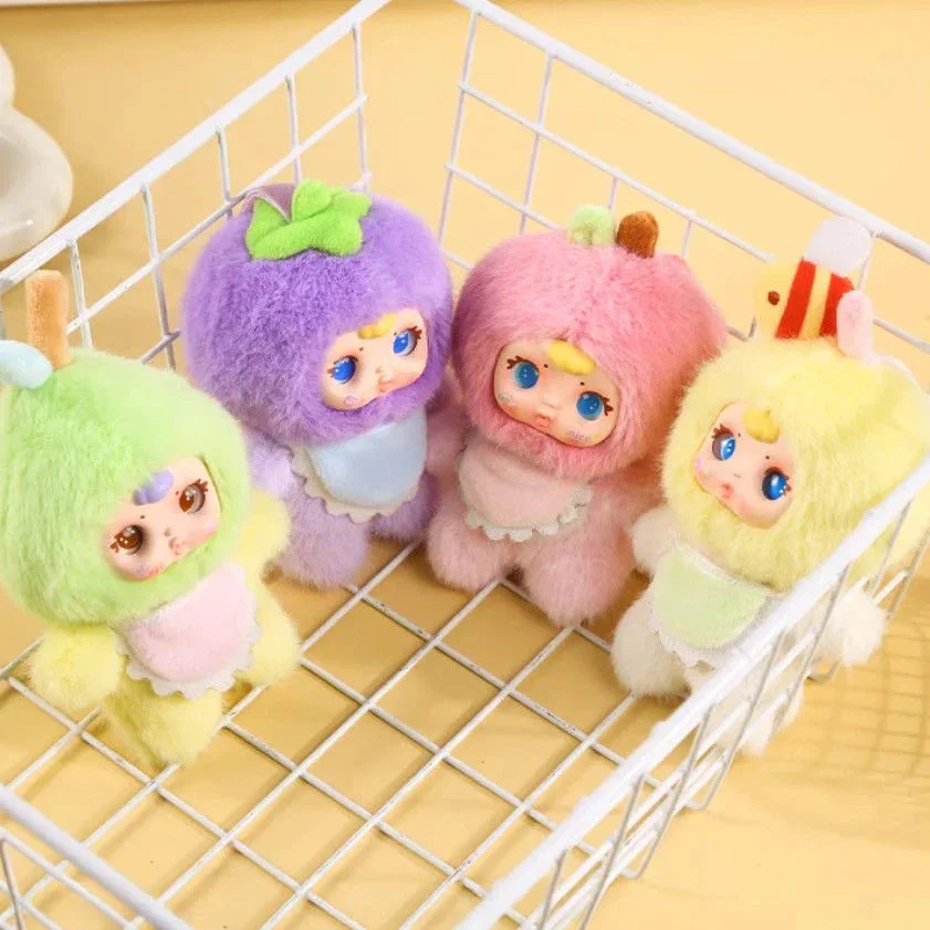 MM Milk Candy Cololful Fruit Series Plush Pendant Blind Box - POPBOXSS