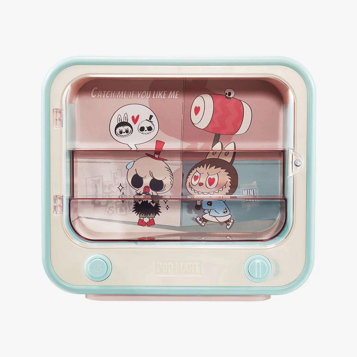 THE MONSTERS Catch Me If You Like Me Series - TV Set Luminous Display Container - POPBOXSS