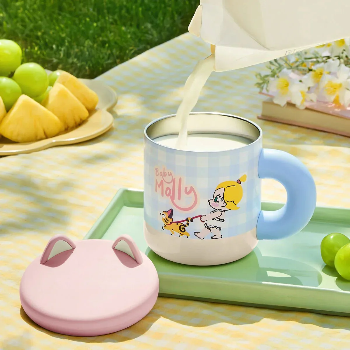 Baby Molly & Baby Tabby Series-Cat Ear Cup - POPBOXSS