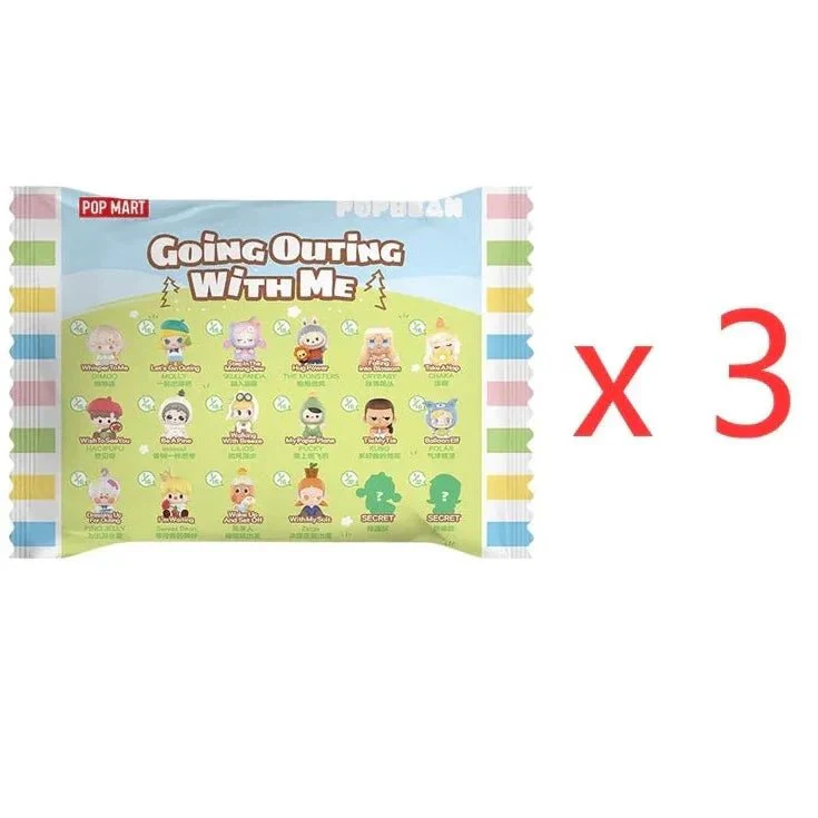 POP BEAN Going Outing With Me Series Figures. Blind Bag - POPBOXSS