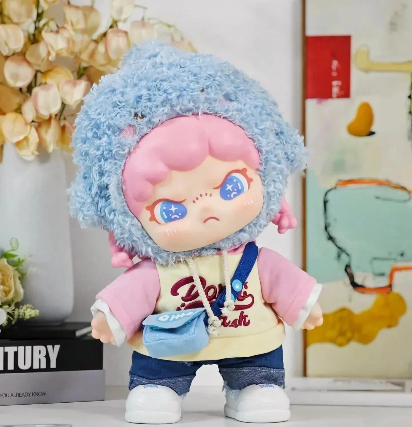 Dora Sharky Lala Girl Vinyl Plush Doll & Pendant - POPBOXSS