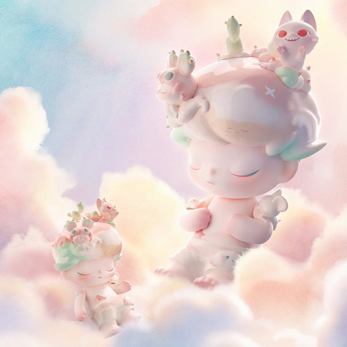 POPMART MEGA JUST DIMOO 400% Dreaming of You - POPBOXSS