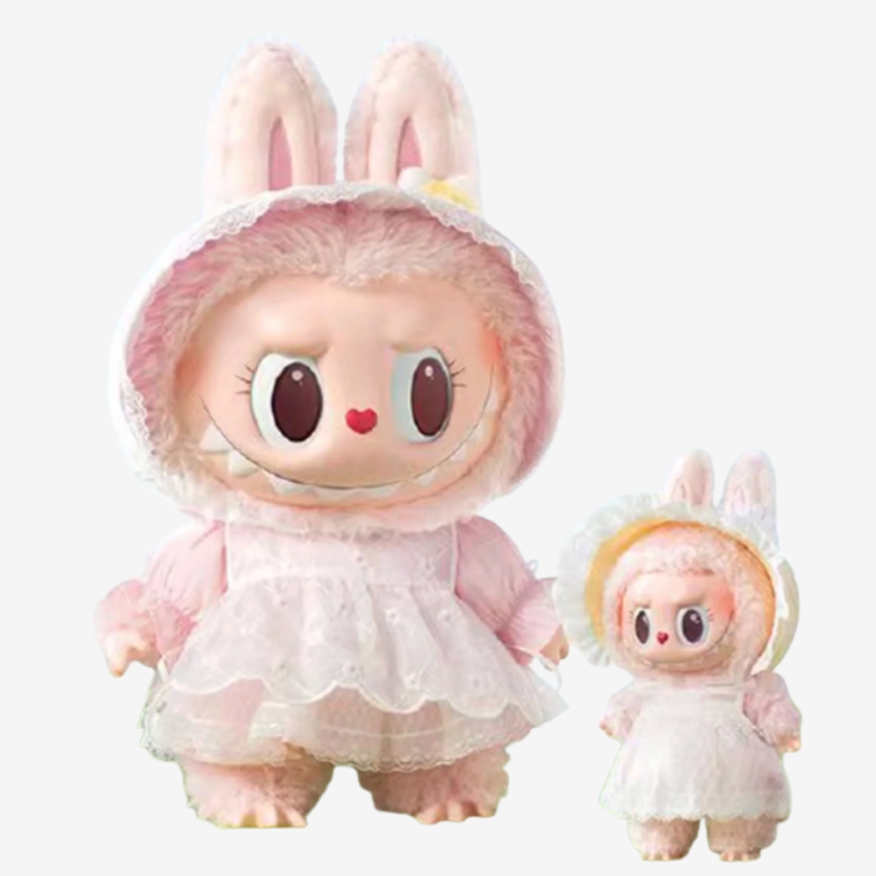 The Monsters Mokoko Fall Into Spring Series Pendant & Vinyl Plush Doll, Mokoko V2 - POPBOXSS