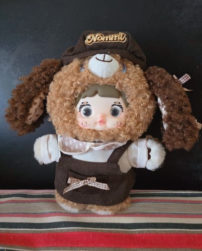Nommi Chocolate Puppy 400% Plush Doll. Limited Edition - POP BOX