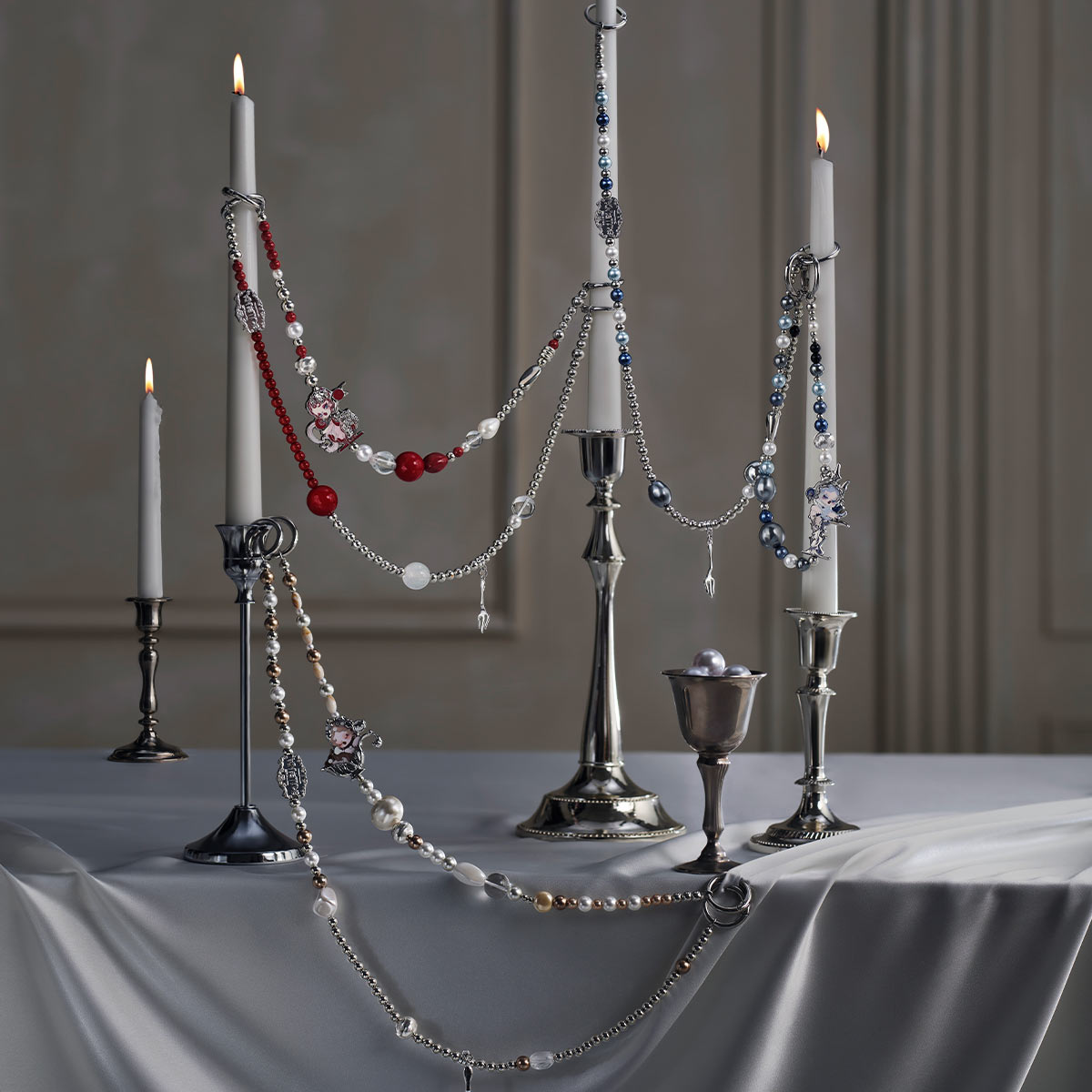 SKULLPANDA The Feast Begins Series Multifunctional Pendant Set - POPBOXSS