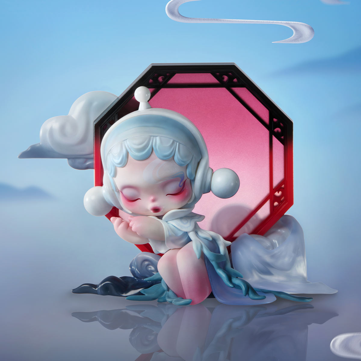 Skullpanda Aisling Figure, Hanging Card - POPBOXSS