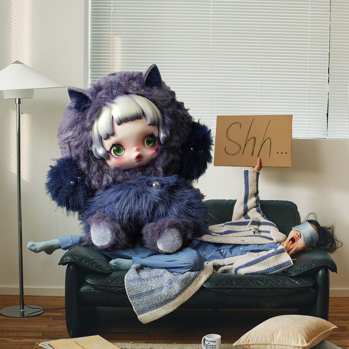 SKULLPANDA You Found Me Series Plush Doll Pendant Pop Mart Blind Box - POPBOXSS