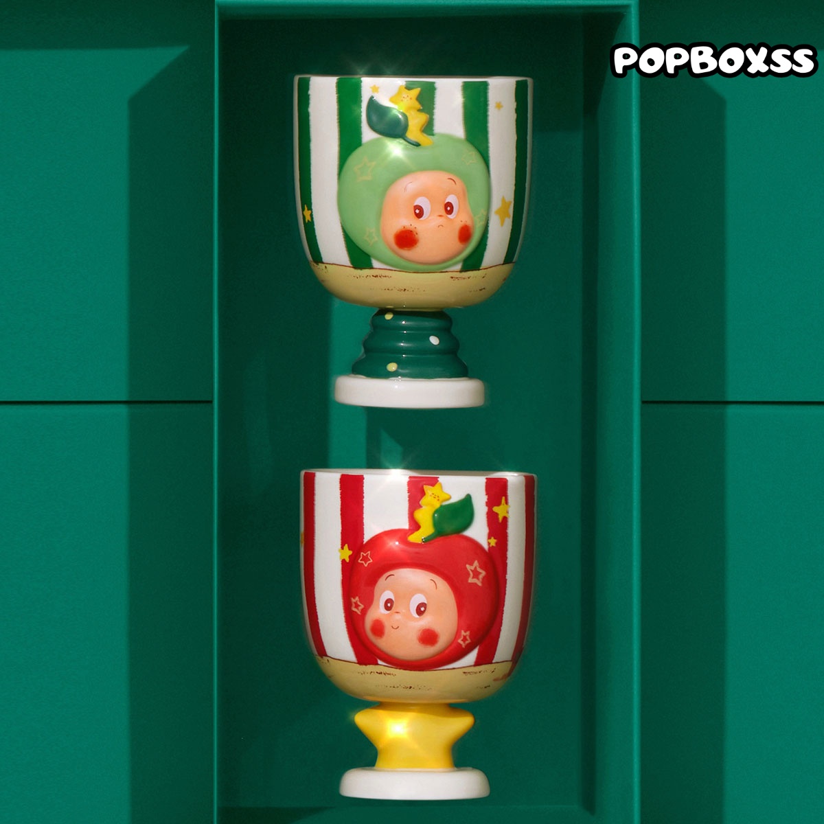 Apple of My Eye Series-Twinkle Twinkle Double-cup Gift Box - POPBOXSS