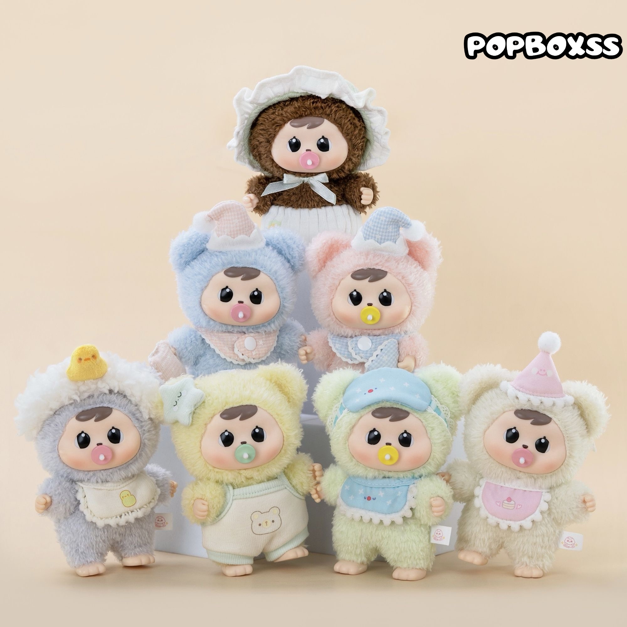 Bao-ao V2 Good Night Series Vinyl Plush Pendant Blind Box - POPBOXSS