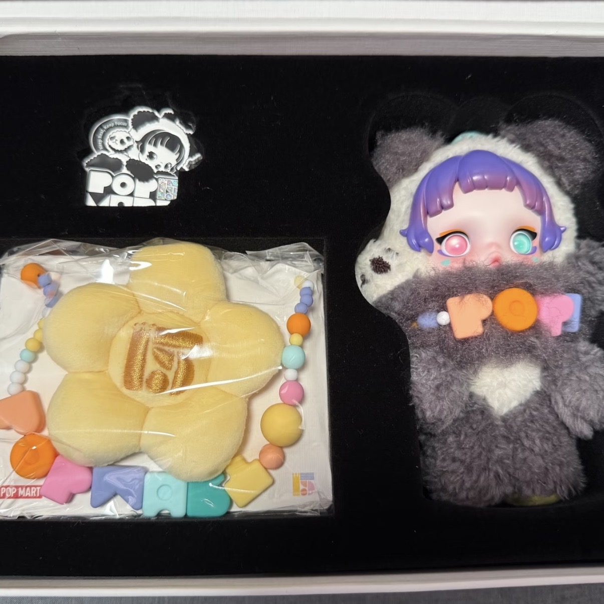 POPMART SKULLPANDA Employee Limited Edition Set Vinyl plush pendant - POPBOXSS