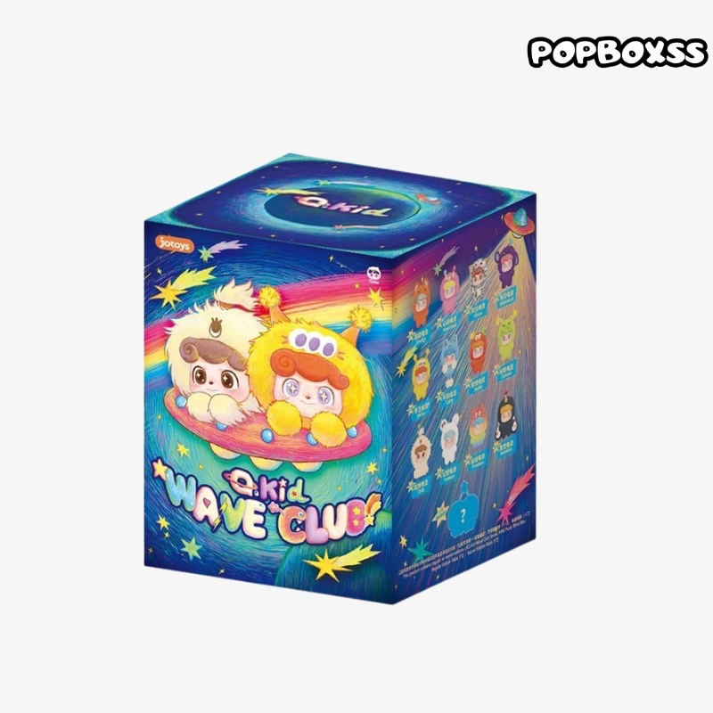 Q.KID Wave Club Series MINI Plush Blind Box - POPBOXSS