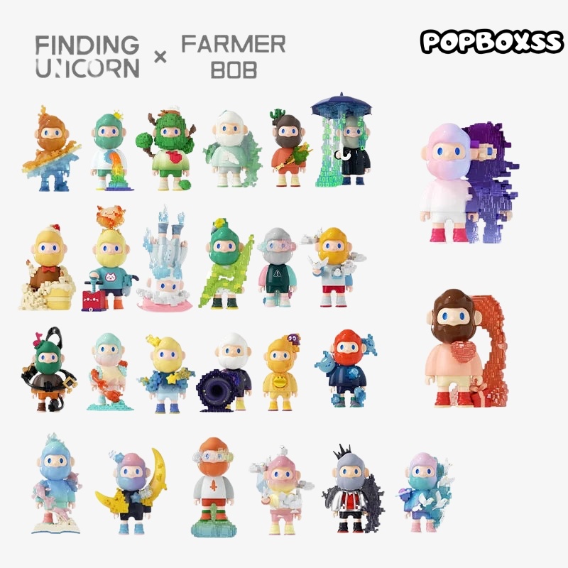 FINDING UNICORN FARMER BOB Next Generation·Pixel Universe Series Blind Box - POPBOXSS