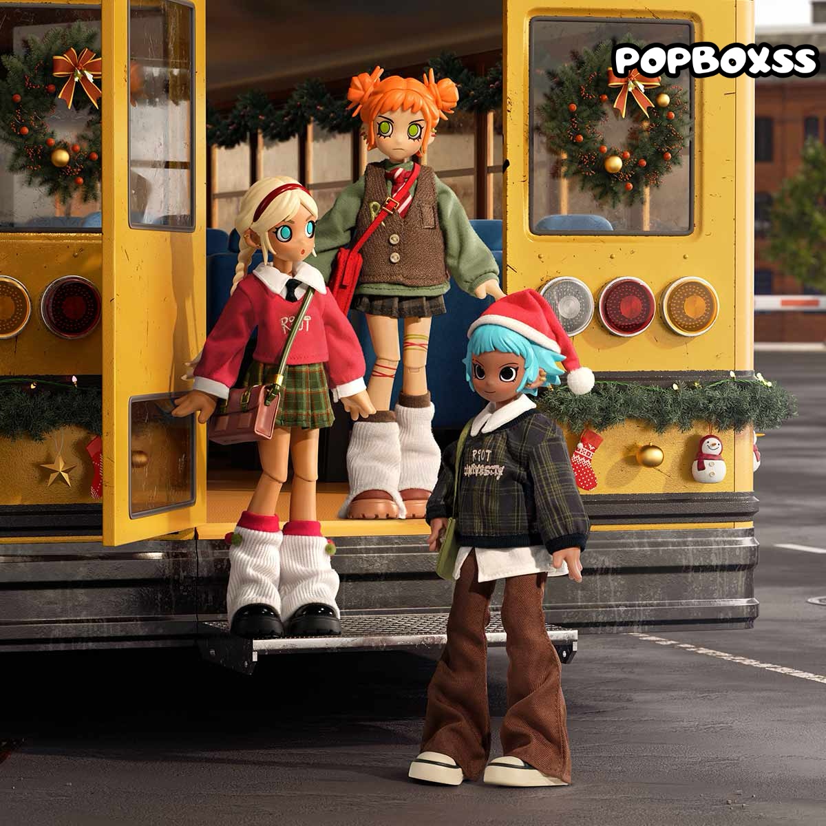 Peach Riot Winter Break OOTD　POPPY Peach Riot Winter Break OOTD Series 1/8 Action Figure