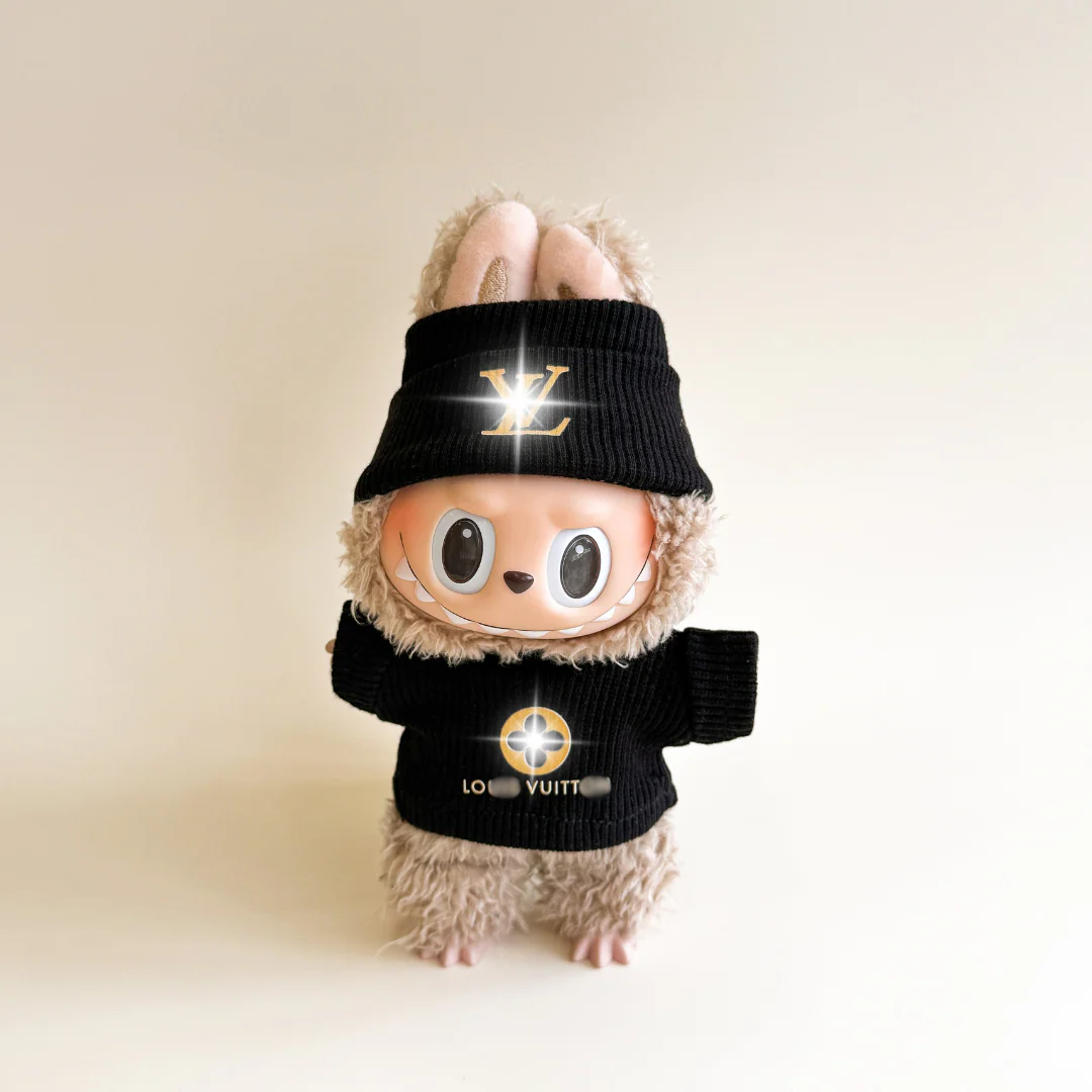 Labubu Golden Monogram Winter Set – Collector Edition - POPBOXSS