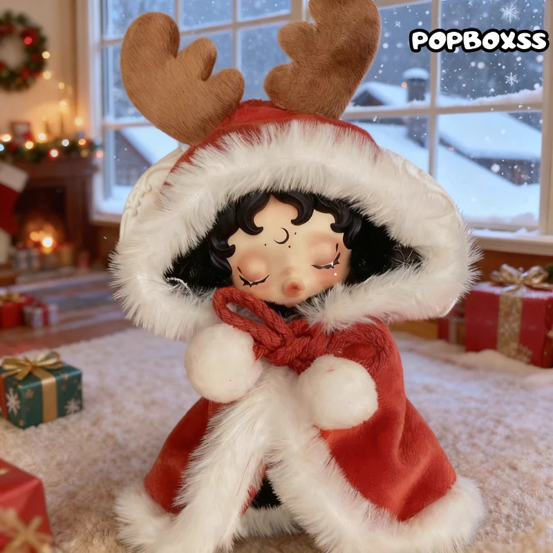 skullpanda clothes Deer antler cloak - POPBOXSS