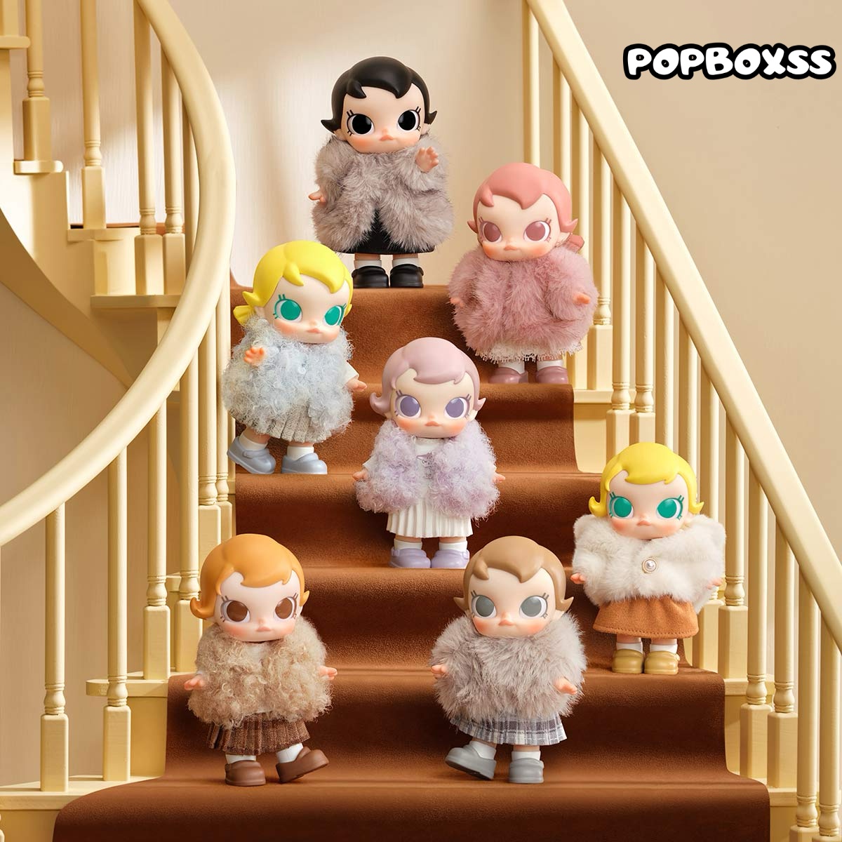 Baby Molly Winter Fit Check Series-Vinyl Plush Pendant Blind Box(PRE-ORDER) - POPBOXSS