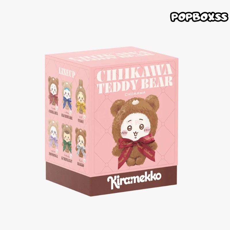 CHiiKAWA Sweet Teddy Bear Series Vinyl Plush Pendant Blind Box (PRE-ORDER) - POPBOXSS