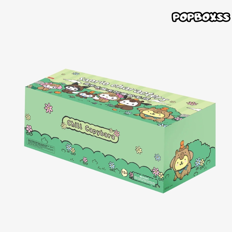 MINISO Sanrio Capybara Zen Series Vinyl Plush Blind Box - POPBOXSS