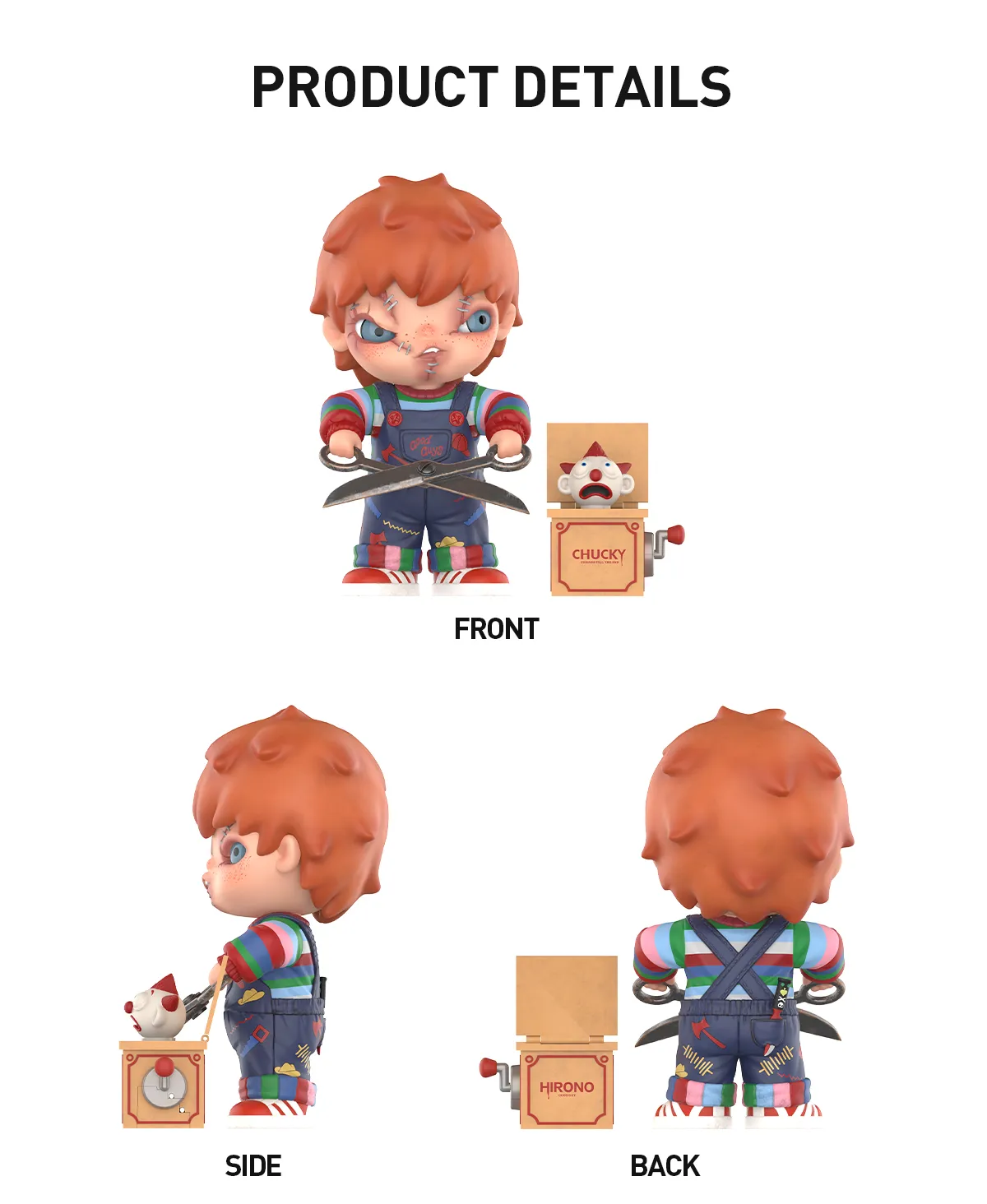 Hirono × Chucky Figurine(PRE-ORDER)