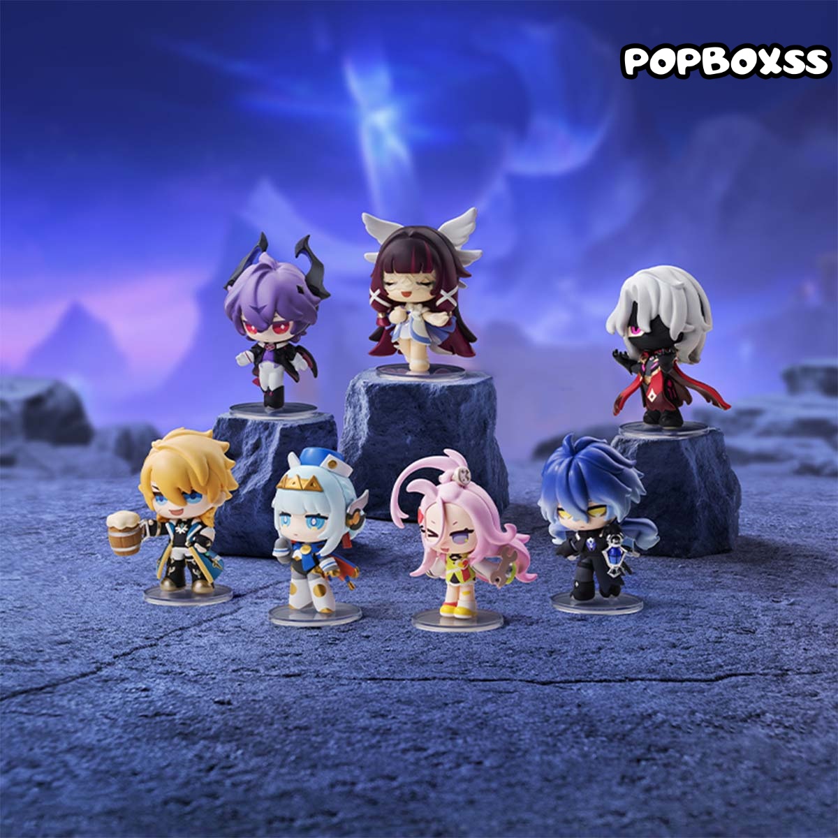 Genshin Impact Gathering Chibi Series Figures - POPBOXSS