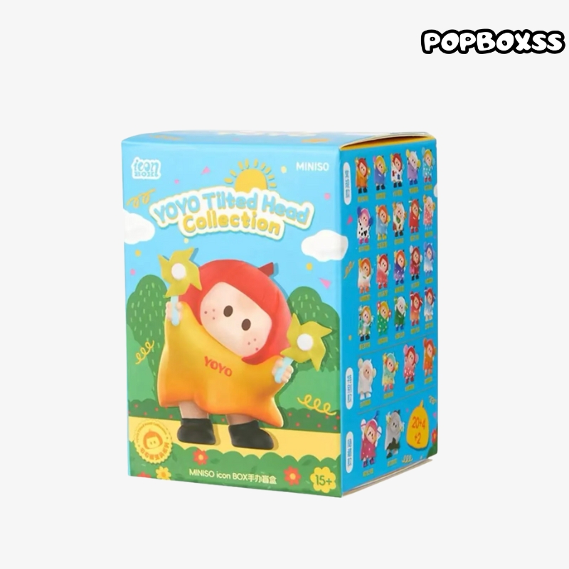 MINISO YOYO Tilted Head Series Mini Figure Blind Box - POPBOXSS