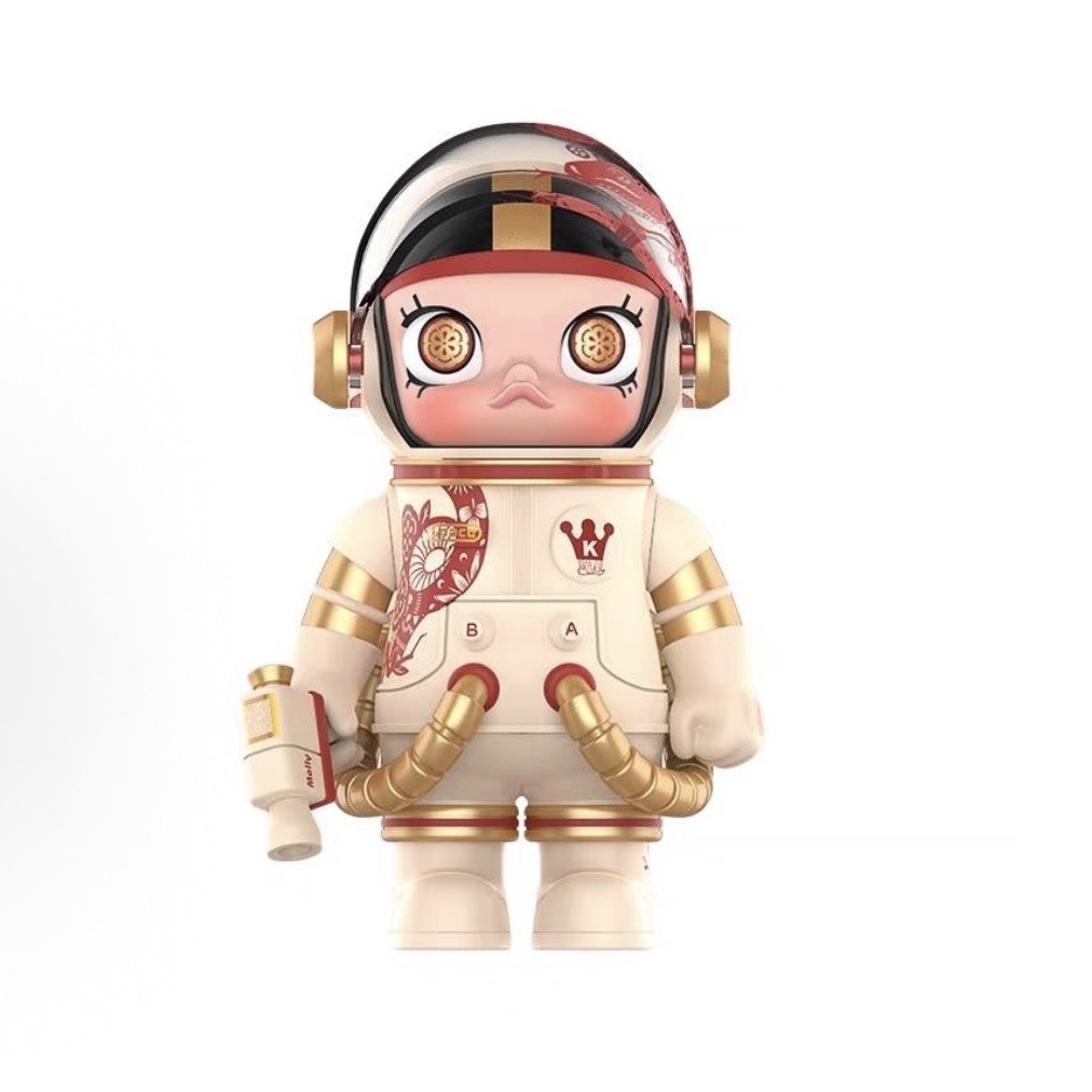 POPMART SPACE MOLLY Snake Year Zodiac Limited Edition Figurine 100% - POPBOXSS