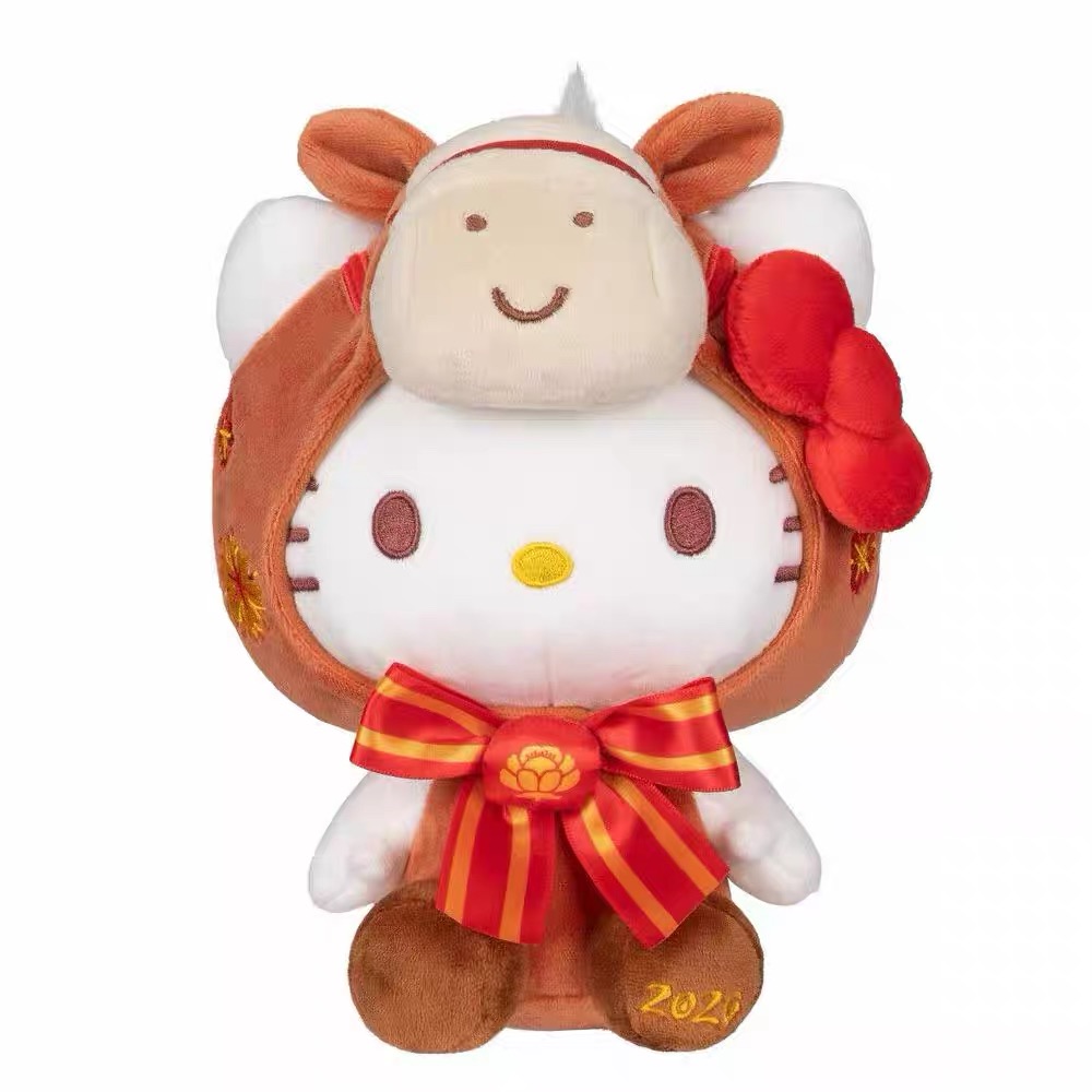 Hello kitty New Year Year of the Horse limited edition plush cartoon doll（PRE ORDER） - POPBOXSS