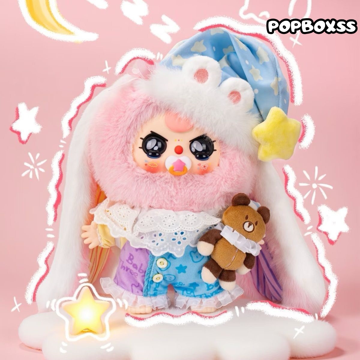 Baby Three Sweet Dreams Series 400% Plush Blind Box - POPBOXSS