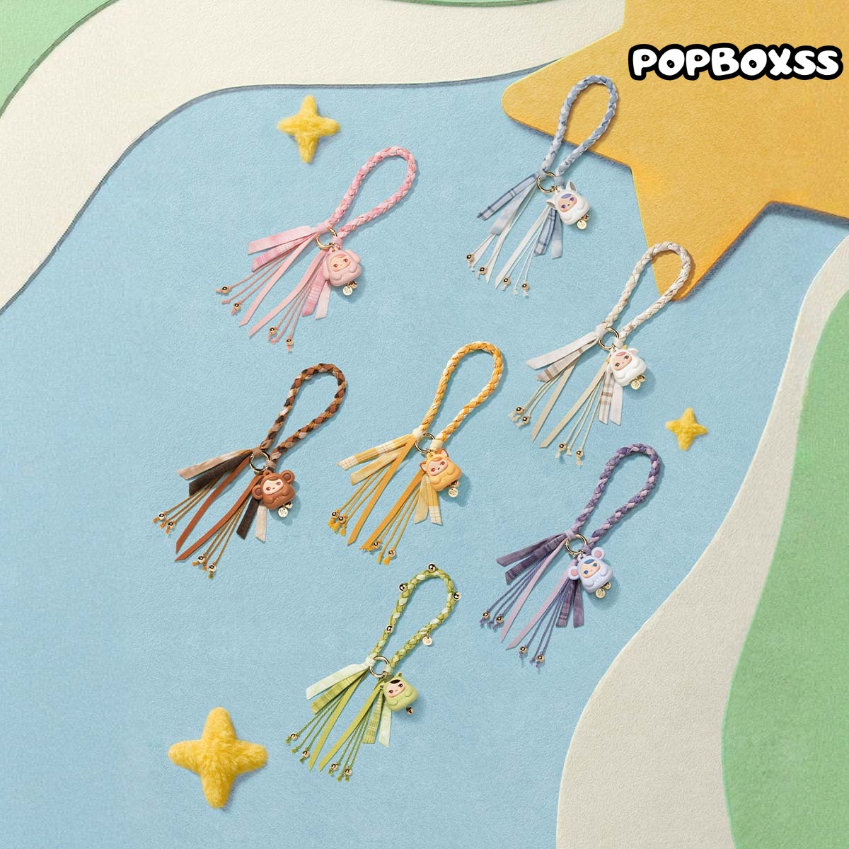 POP MART PUCKY Tap Tap Babies Series Pendant Blind Box (PRE-ORDER) - POPBOXSS