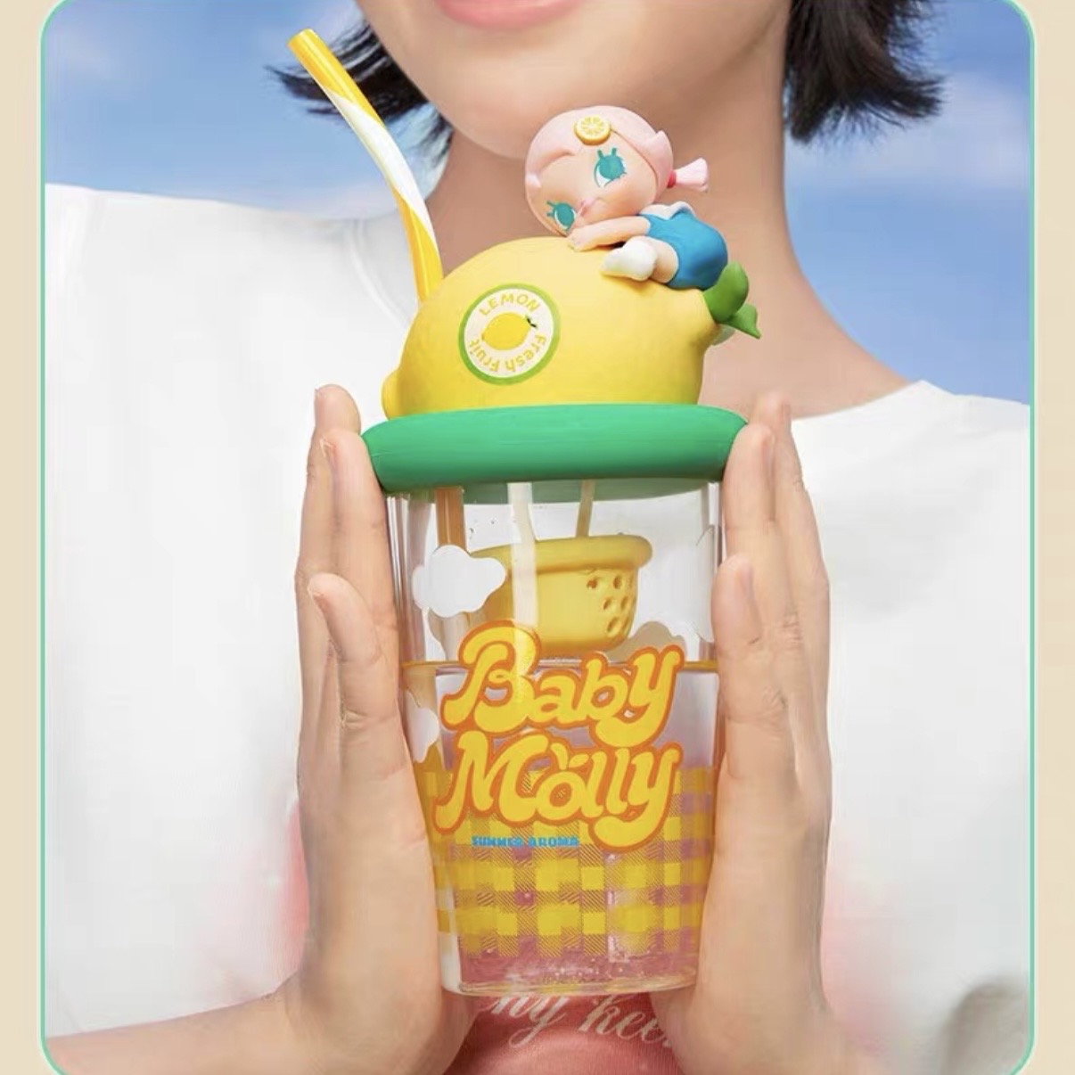 POPMART baby molly Fruit color and fragrance cup - POPBOXSS