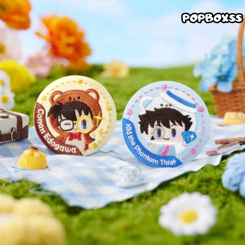 Detective Conan Bear Dectective Series Badge Blind Box - POPBOXSS