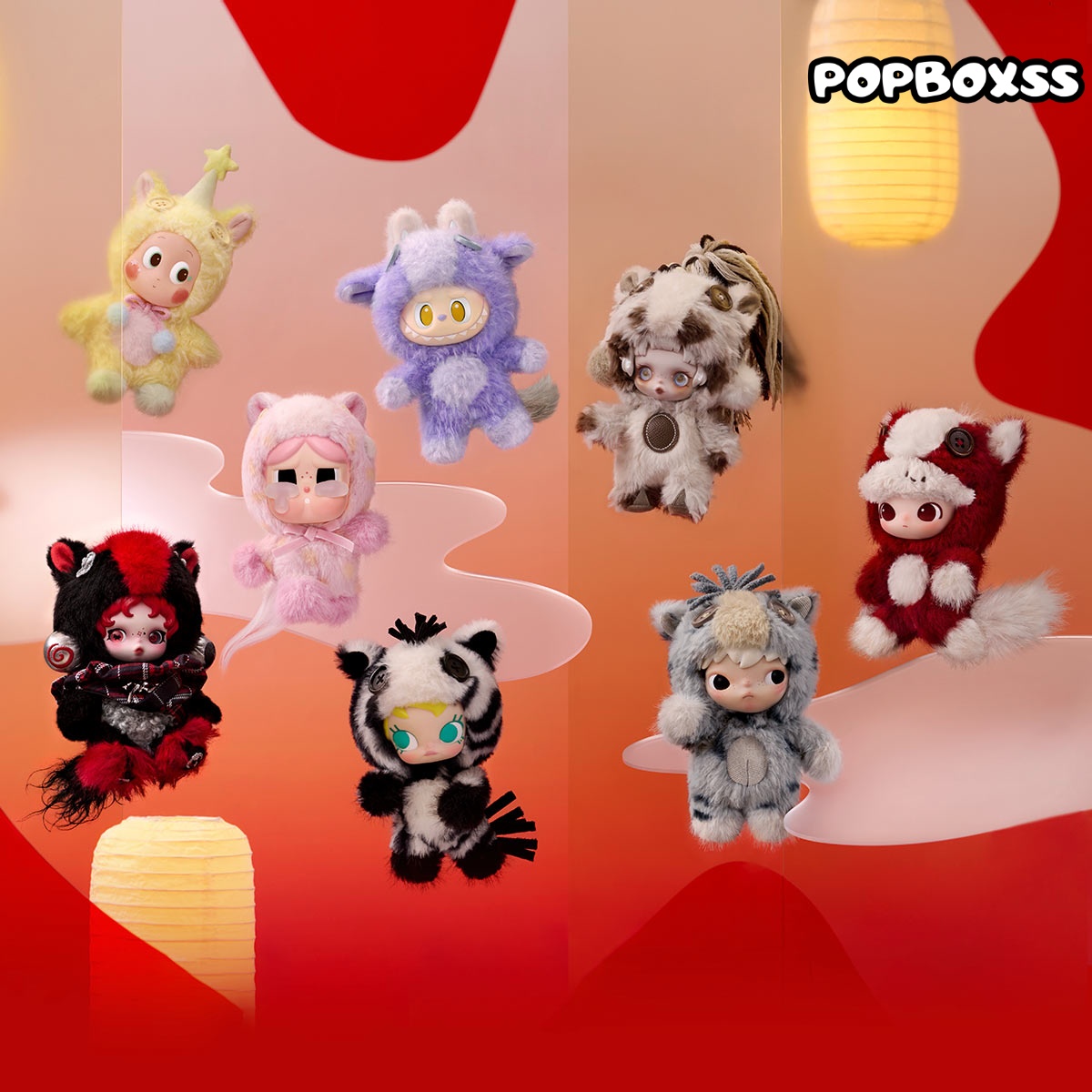 POP MART Have A Good Run Series Vinyl Plush Blind Box - POPBOXSS